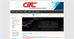 Desktop Screenshot of gtcribbonchile.cl